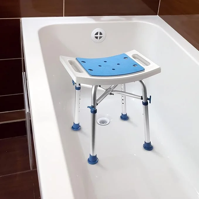 Bath Stool in Bathtub