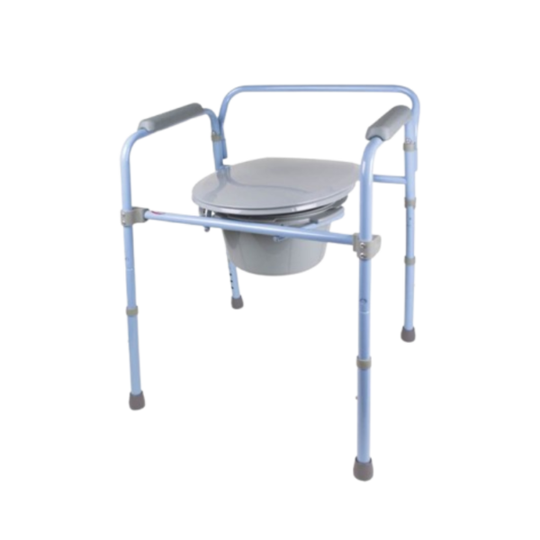 Deluxe Folding Commode