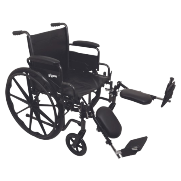 ProBasics K2 Wheelchair with 18" x 16" Seat and Elevating Legrests