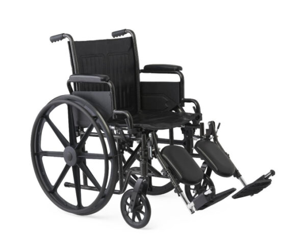 Medline Guardian K1 Wheelchair SA Arm/Leg 16in Seat 1Ct - Image 2