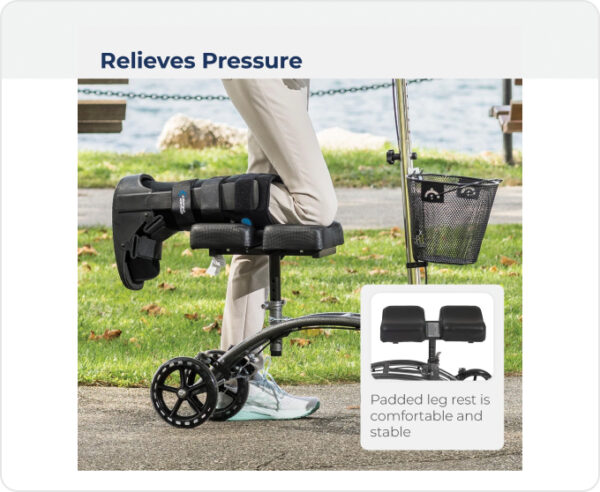 Drive Medical Steerable Knee Walker, 1 Each 1 count - Image 5