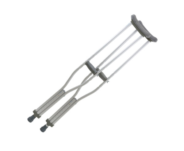 ProBasics Aluminum Underarm Crutches (Adult, 5'2" - 5'10"), - Image 2