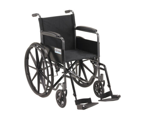 Drive Medical Silver Sport 1 Wheelchair - Image 3