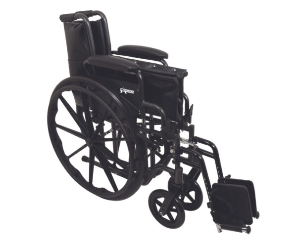 ProBasics K2 Wheelchair with 20" x 16" Seat and Swing-Away Footrests - Image 4